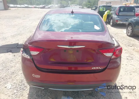 2015 Chrysler 200 C from USA, damaged, VIN 1C3CCCCG2FN620640